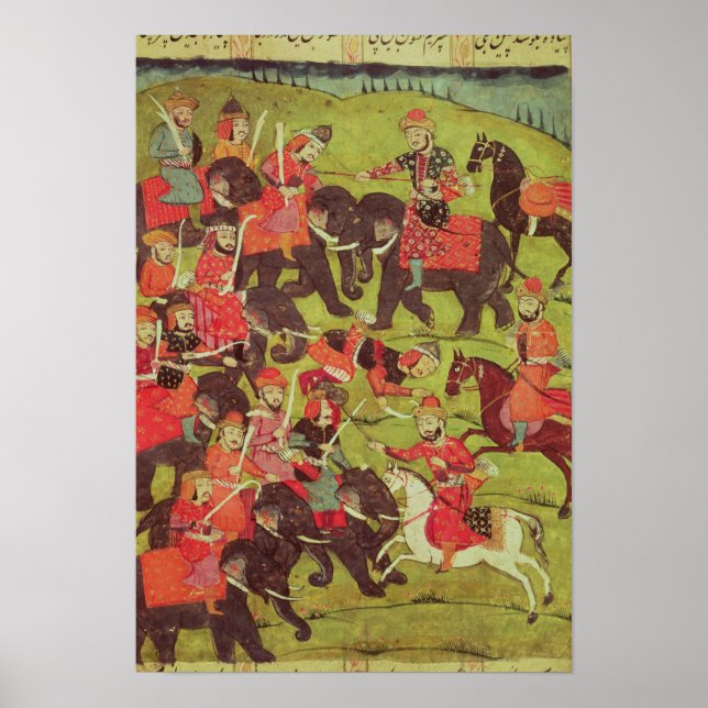 Póster A Battle Scene (Frente)