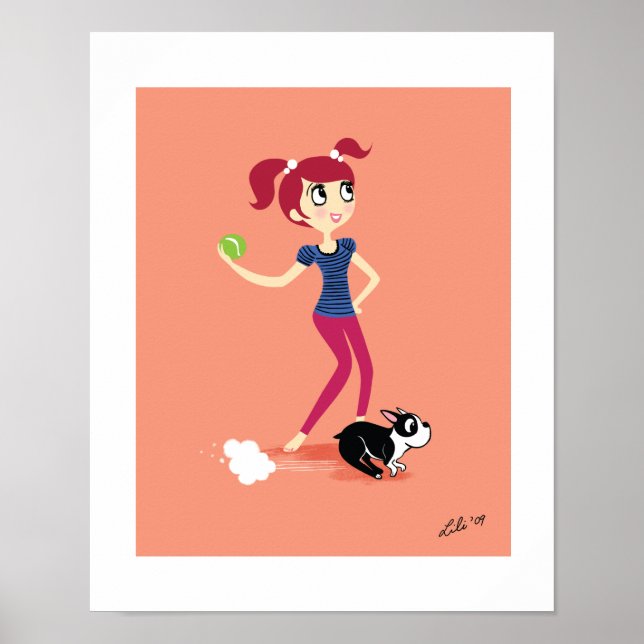 Póster A Boogie Le Encanta El Amo (Frente)