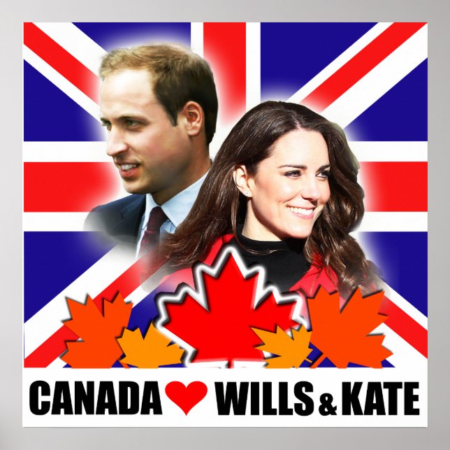 Póster A Canadá le encanta el Poster de Prince William &  (Frente)