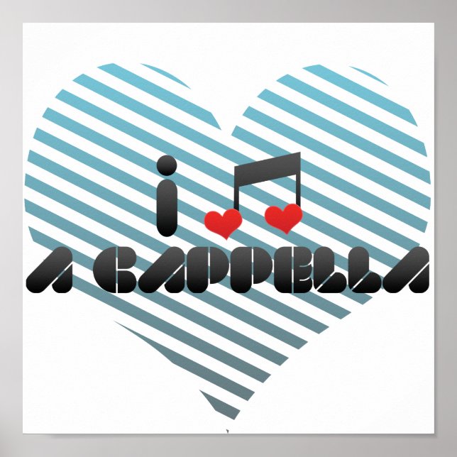 Póster A Cappella (Frente)