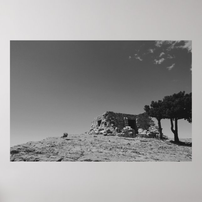 Póster "A Castle On Sandia" (Frente)