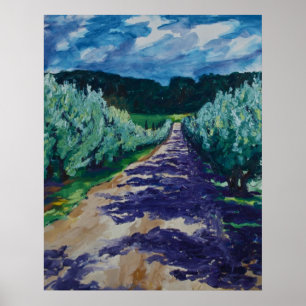 Póster à Château Val Joanis de le Chemin