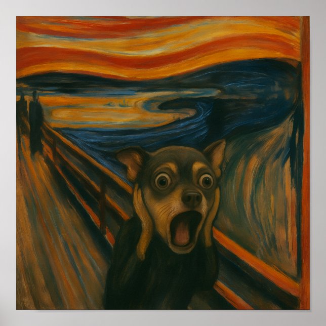 Póster "A Chi's Primal Scream" (Frente)