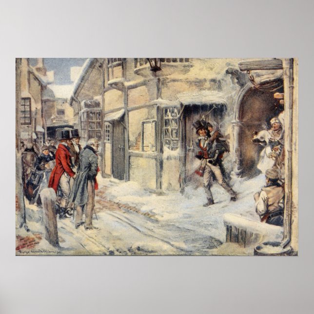 Póster A CHRISTMAS CAROL He had been Tim's blood horse (Frente)