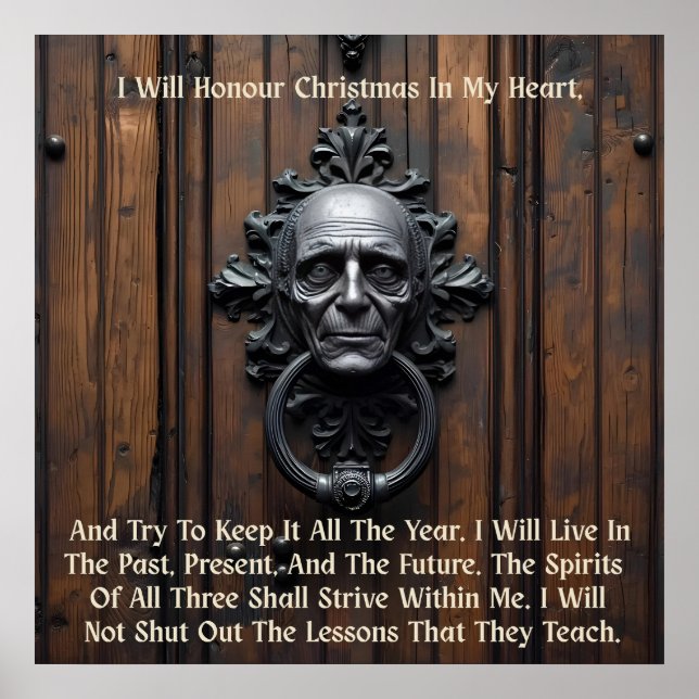 Póster A Christmas Carol Poster (Frente)