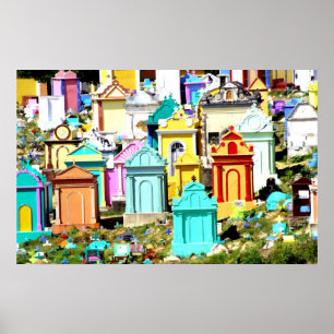 Póster A colourful way to go