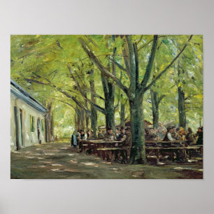 Póster A Country Brasserie, Brannenburg, Bavaria, 1894