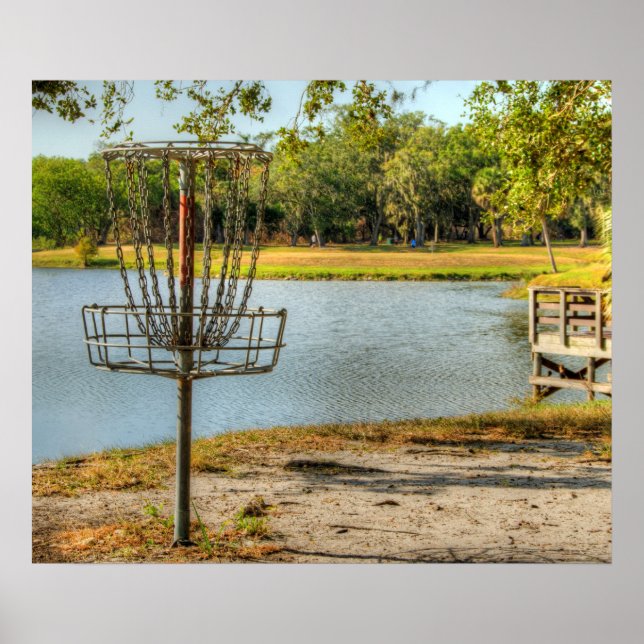 Póster A Disc Golfer's View (Frente)