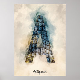 Póster A es de Aligátor