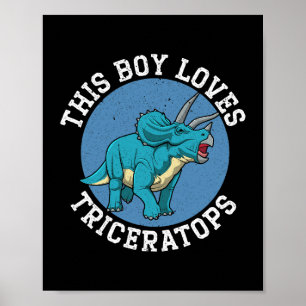 Póster A este niño le encanta la república prehistórica d