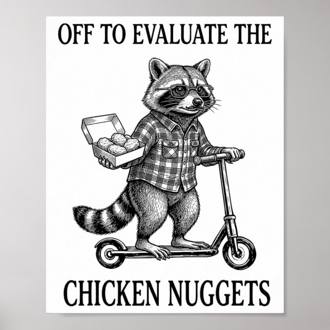 Póster A Evaluar Los Nuggets De Pollo Dad Tax _1  (Frente)