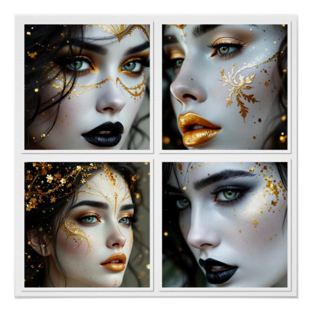 Póster A Face In Time  (Anverso)