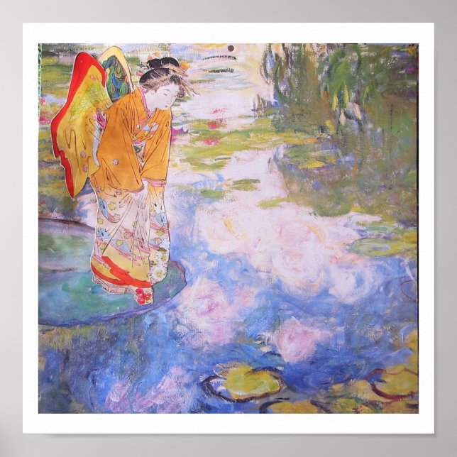 Póster A Faerie - collage art (Frente)