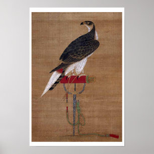 Póster A Falcon - 16th Century Korean Scroll