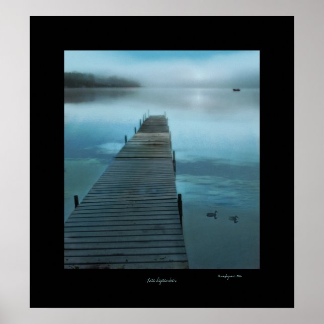 Póster A finales de septiembre (Frente)