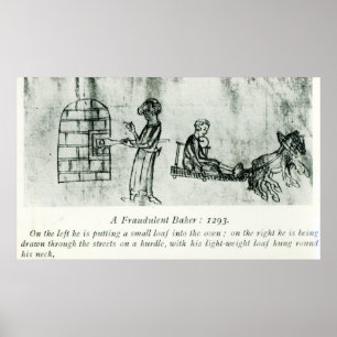 Póster A Fraudulent Baker, 1293