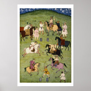 Póster A Game of Polo, from the Large Clive Album