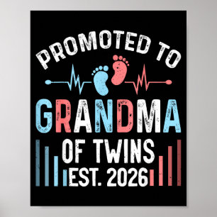 Póster A Gemelas Abuela Ascendidas Est Twin