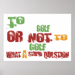 Póster A Golf