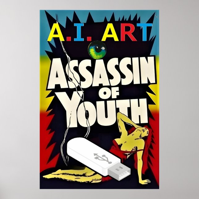 Póster A.I. Art - Assassin of Youth (Frente)