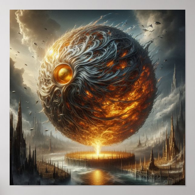 Póster A.I. Bomba mágica (Frente)