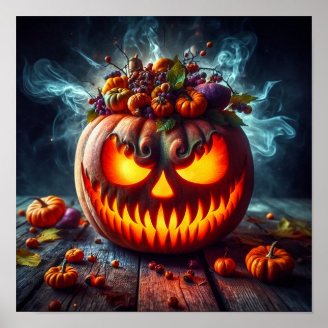 Póster A.I. Nefarious Jack-o'-lantern (Frente)