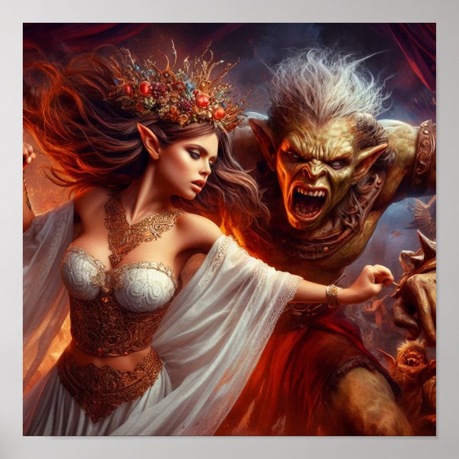 Póster A.I. Princess and Goblin (Frente)