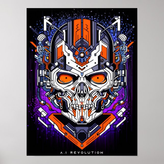 Póster A.I. Revolución (Frente)