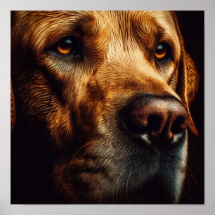 Póster A.I. Sad Labrador