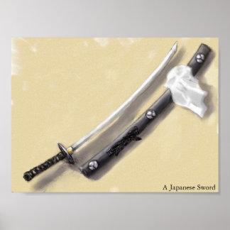 Póster A Japanese Sword