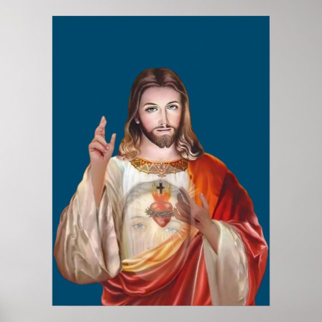 Póster A Jesús a través de María Poster (Frente)