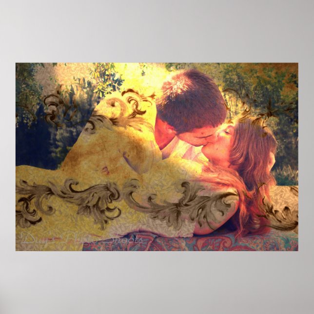 Póster A Kiss for Sleeping Beauty from Prince Charming (Frente)