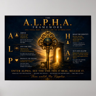 Póster A.L.P.H.A. 16x12
