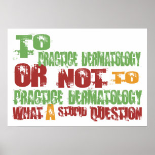Póster A la dermatología de la práctica