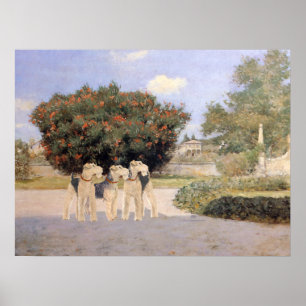 Póster A la entrada