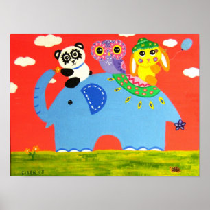 Póster A la espalda de un gigante