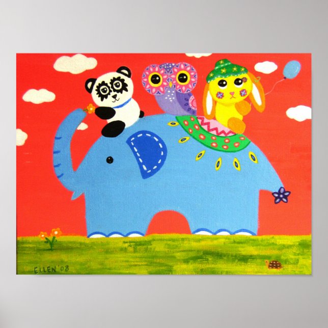 Póster A la espalda de un gigante (Frente)