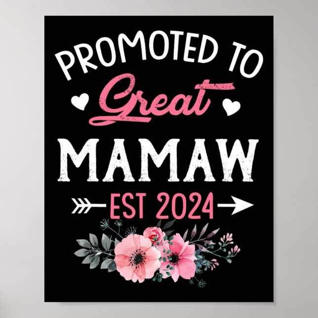 Póster A la flor del Gran Mamaw Est 2024 (Frente)