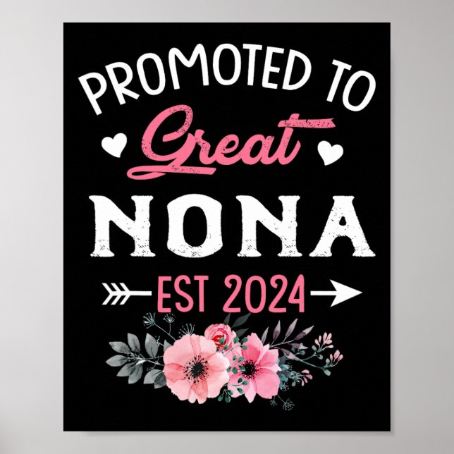 Póster A La Gran Flor De Nona Est 2024 (Frente)