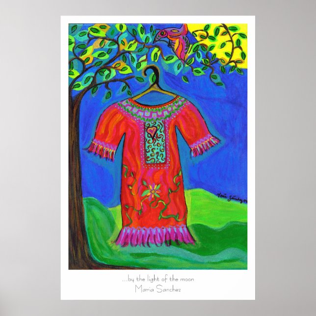 Póster ...a la luz de la luna (Frente)