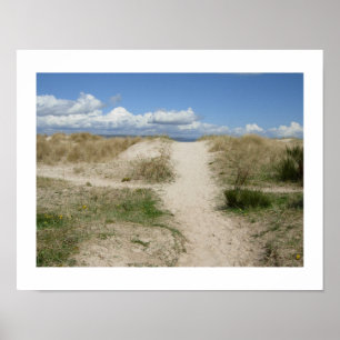 Póster A la playa en el Poster de Nairn