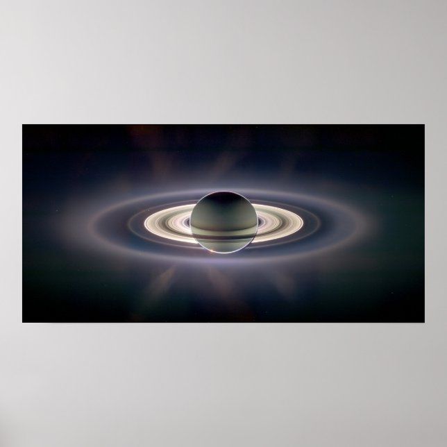 Póster A la sombra de Saturno (Frente)