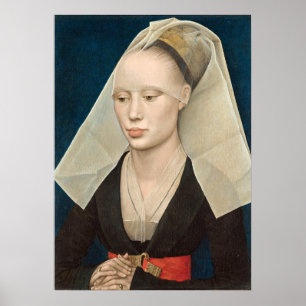 Póster A Lady - Rogier van der Weyden Fine Art Poster