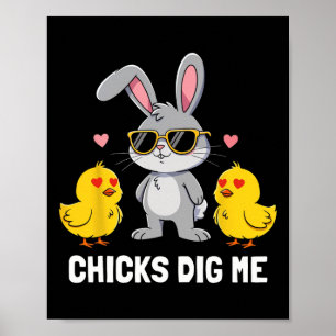Póster A las chicas les gusto yo Pascua niños hombres Fel