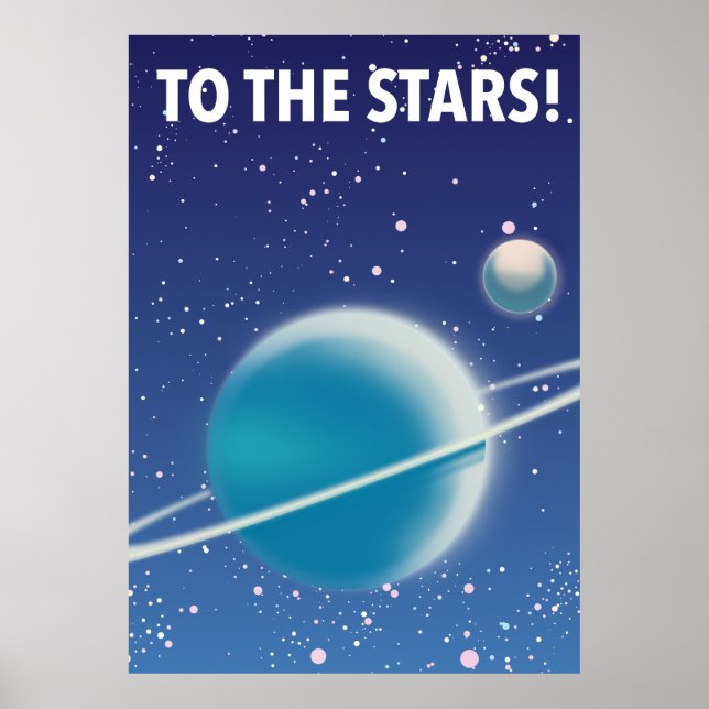 Póster ¡A Las Estrellas! (Frente)