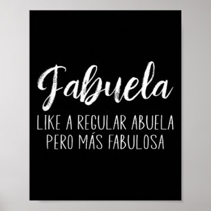 Póster A Las Mujeres Les Gusta Un Abuela Regular Para Las