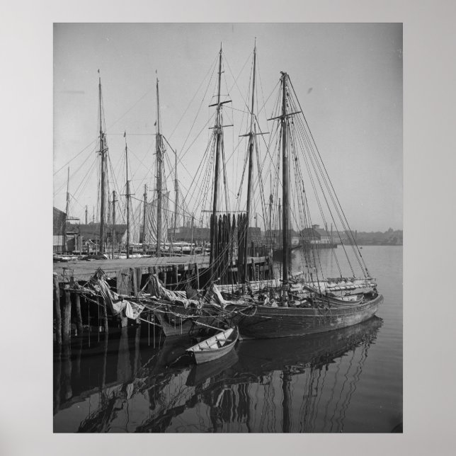 Póster A lo largo de los Wharves (Frente)