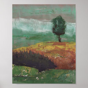 Póster A lo largo del camino rural