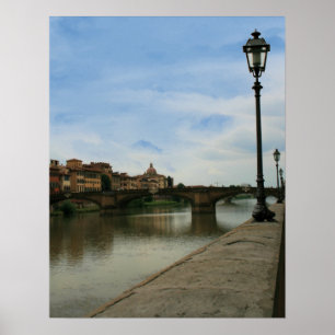 Póster A lo largo del río Arno