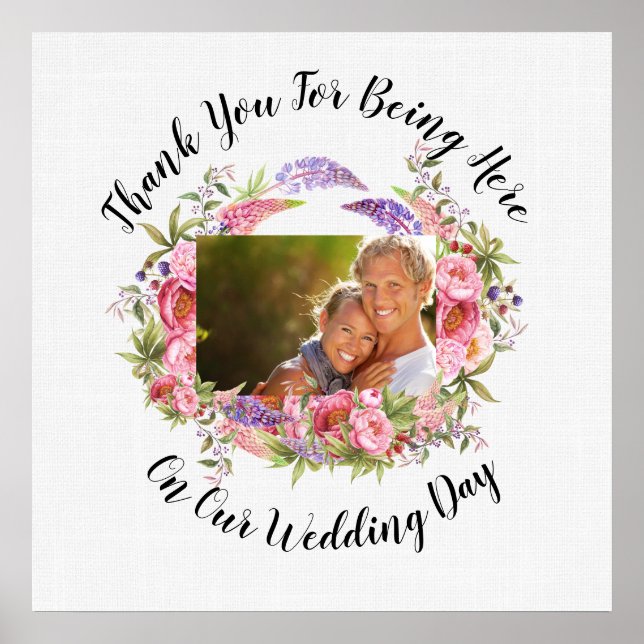 Póster A Lovely Day For A Wedding - (Frente)